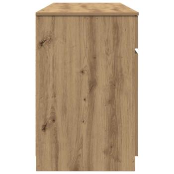 Schreibtisch Artisan-Eiche Holzwerkstoff 140 x 49 x 76 cm