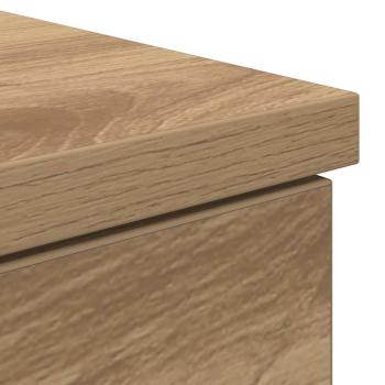 Schreibtisch Artisan-Eiche Holzwerkstoff 140 x 49 x 76 cm