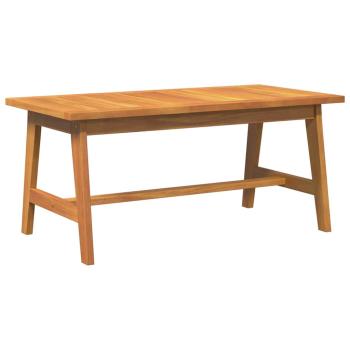 3-tlg. Bistro-Set mit Kissen Massivholz Akazie