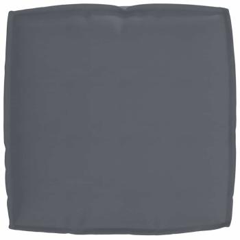 2-teiliges Pallet Kissen Set Anthrazit Oxford Stoff