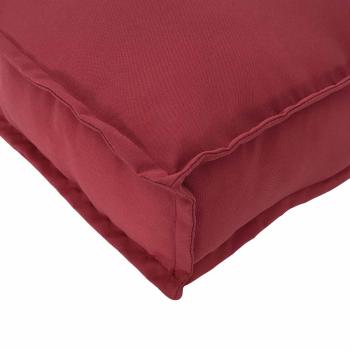 Palettenkissenset Oxford-Stoff Anthrazit 80 x 80 x 52 cm
