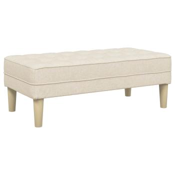 2-teiliges Sofa Set mit Kissen aus Leinen