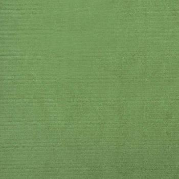 Garten Sofa mit Bank und Kissen, L-förmiger hellgrüner Samt, 3-Sitzer Sofa mit Chaise, L-förmiger hellgrüner 160 cm Samt, Bank hellgrün, 113x57x39 cm, Samt