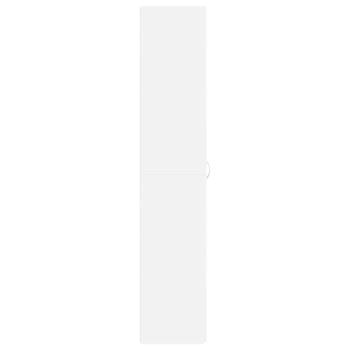 Schuhschrank Weiß 80x35.5x180 cm Holzwerkstoff