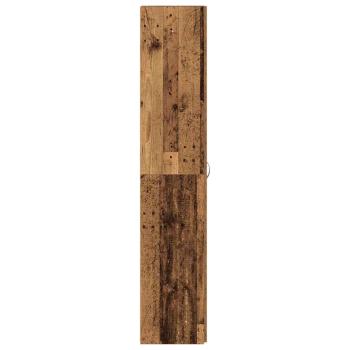 Schuhschrank Altholz 80x35,5x180 cm Ingenieurholz