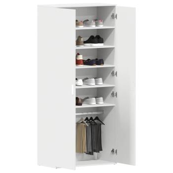 Schuhschrank 80x39x180 cm Holzwerkstoff
