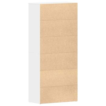 Schuhschrank 80x39x180 cm Holzwerkstoff