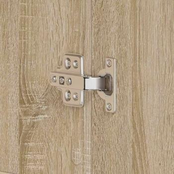 Schuhschrank Sonoma Eiche 80x39x180 cm Holzwerkstoff