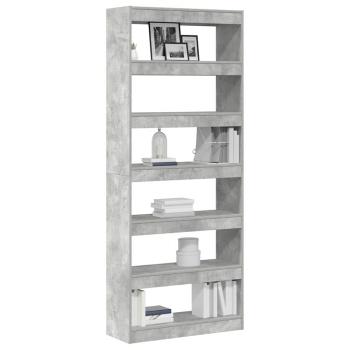 Beton Grau Bücherregal Beton grau Holzwerkstoff 80 x 30 x 198 cm