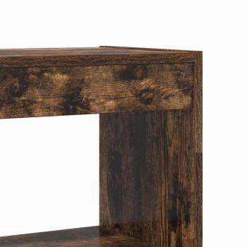 Regal aus geräucherter Eiche Geräucherte Eiche Holz