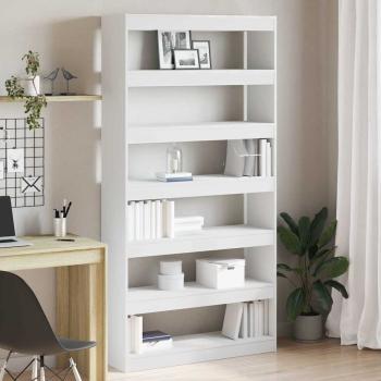ARDEBO.de - Weißes Bücherregal Weiß Hochwertiger Holzwerkstoff