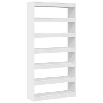 Weißes Bücherregal Weiß Hochwertiger Holzwerkstoff