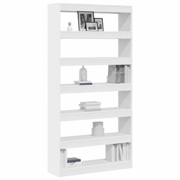 Weißes Bücherregal Weiß Hochwertiger Holzwerkstoff