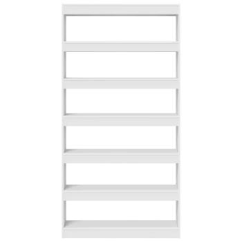 Weißes Bücherregal Weiß Hochwertiger Holzwerkstoff