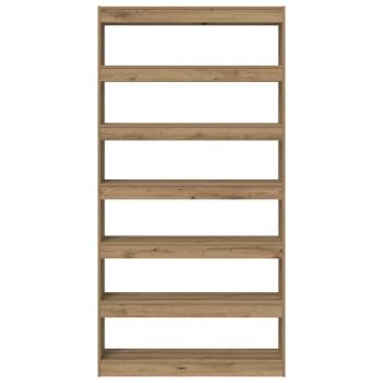 Bücherregal Artisan Eiche Massivholz 100 x 30 x 198 cm