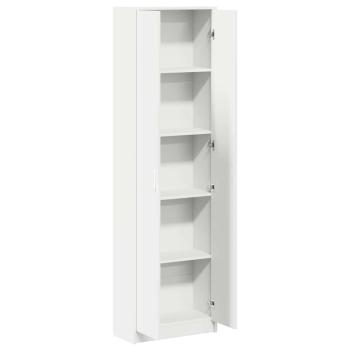 Kleiderschrank Weiß 55x25x189 cm Holzwerkstoffe