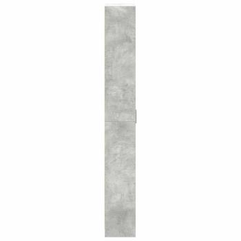 Kleiderschrank Betongrau 55x25x189 cm Spanplatte