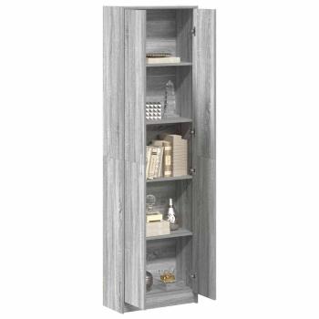 Kleiderschrank Grauer Sonoma 55x25x189 cm Holzwerkstoff
