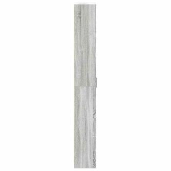 Kleiderschrank Grauer Sonoma 55x25x189 cm Holzwerkstoff