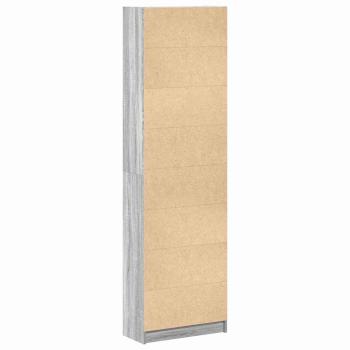 Kleiderschrank Grauer Sonoma 55x25x189 cm Holzwerkstoff