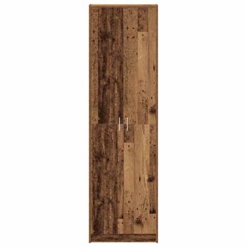 Kleiderschrank Altes Holz 55x25x189 cm Holzwerkstoff