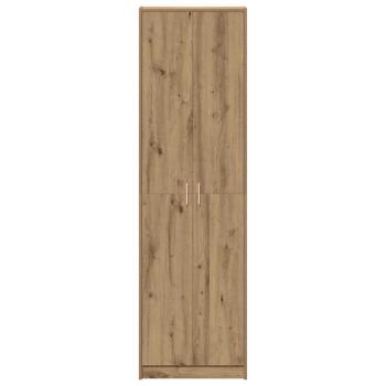 Kleiderschrank Kunststeineiche 55x25x189 cm Holzwerkstoff
