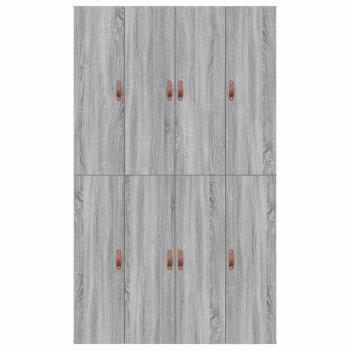 Stauraum-Bettgestell Grau Sonoma 120x190 cm