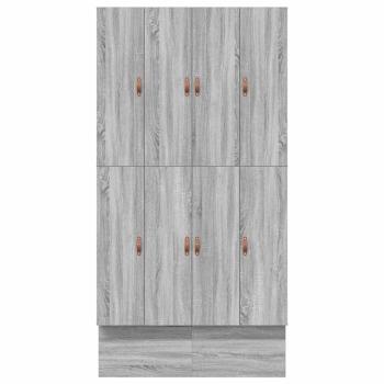 Bettgestell Grau Sonoma 120x190 cm