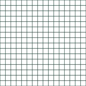 Geschweißter Drahtzaun mit 11 U-Posten Grün 0.4x25 m Stahl