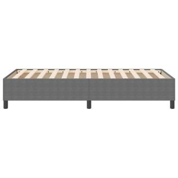 Boxspringbett Hellgrau Cordstoff