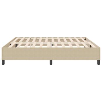 Boxspringbett Hellgrün Grau 200x200 cm Cordstoff