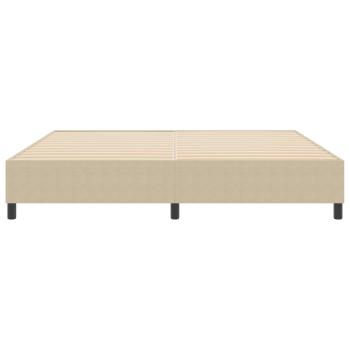 Boxspringbett Hellgrün Grau 200x200 cm Cordstoff