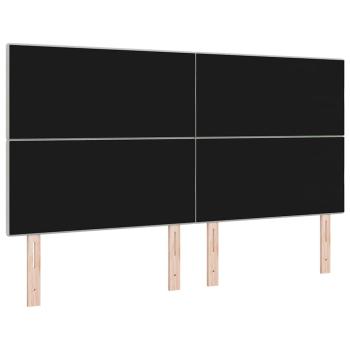 Kopfteil mit Knopfheftung Hellgrau 180 cm Samt