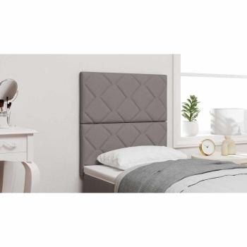 Kopfteil Diamantblöcke Design Taupe 80 cm Stoff, Kopfteil Diamantblöcke Design Taupe 160 cm Stoff