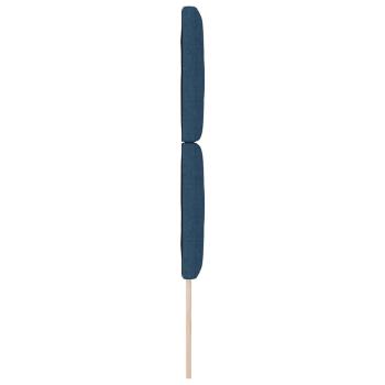 Kopfteil Design mit Diamantblöcken Blau 80 cm Stoff, Kopfteil Design mit Diamantblöcken Blau 160 cm Stoff