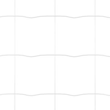 Eurozaun mit 13 Stachelpfählen 1x25 m Verzinkter Stahl