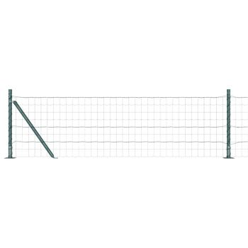 Euro-Zaun mit Betonsockel 50 x 0,4 m PVC-beschichteter Stahl