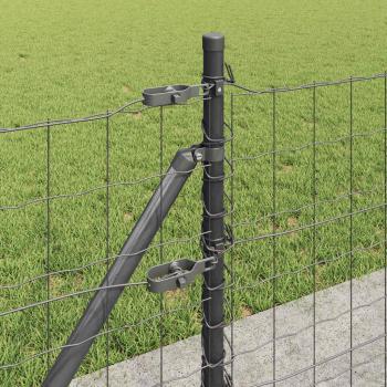 Eurozaun mit 13 Flanschen 0.6x50 m Feuerverzinkter Stahl