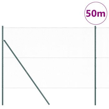 Sechseckiger Zaunbodenfixierung 50 x 1,6 m Grün Netz