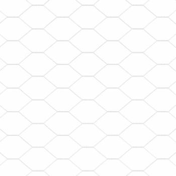 Hexagon-Zaun 1x50 m Verzinkter Stahl, Zaunpfosten 13 Stück Ø32 mm 150 cm Verzinkter Stahl