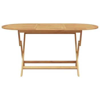 7-teiliges Garten Essbereich Klappbar Massivholz Teak, Gartenstühle 2 Stück Massivholz Teak