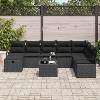 Sofa Set 6 Stk. Poly-Rattan