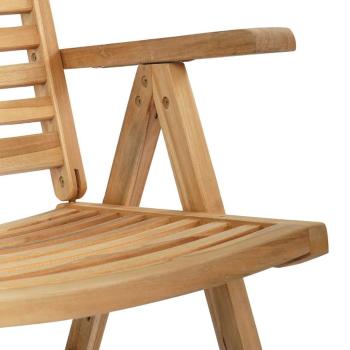 Gartenstühle Faltbar 8 pcs Massivholz Teak, Gartenstühle 2 pcs Massivholz Teak