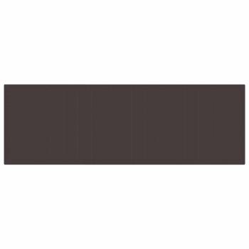 ARDEBO.de - 11-teiliges Garten Essplatz Set mit Kissen Braun Poly-Rattan, Gartentisch Braun 150x100x73 cm Poly-Rattan, Gartenstühle mit Kissen 2 Stück Braun Poly-Rattan, Gartenstühle mit Kissen 4 Stück Braun Poly-Rattan