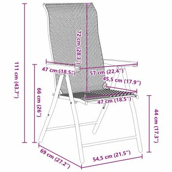 5-teiliges Garten-Esszimmer-Set Braun Poly-Rattan