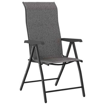 5-teiliges Garten-Esstisch-Set Grau Poly-Rattan