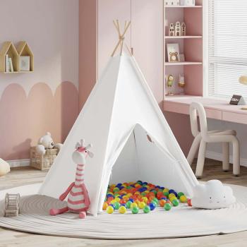 Kinder Teepee Zelt mit Tasche Pfirsich & Spielbälle Haut Weiß