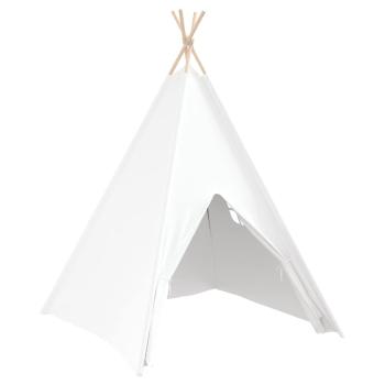 Kinder-Teepee-Zelt mit Tasche Pfirsich & Spielbälle Haut Weiß