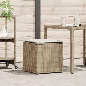 ARDEBO.de - Aufbewahrungskasten Beige und cremeweiß