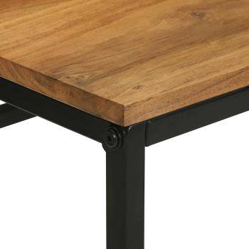 Schreibtisch 110x50x87 cm Massivholz Akazie